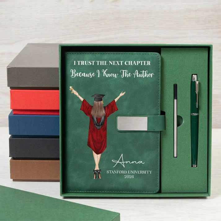 Graduation Gift For Her Him - Personalized Notebook Set - Image 6