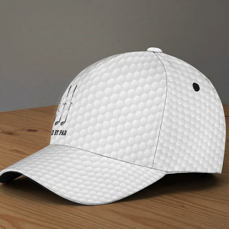 Best Dad By Par, Best Grandpa By Par - Personalized Cap - Image 2