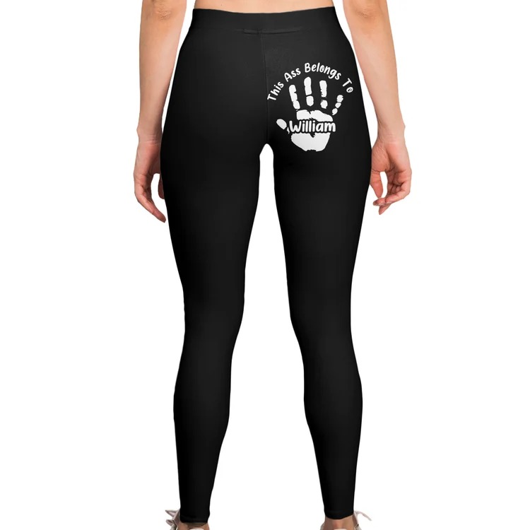 This Ass Is Taken - Naughty Gifts For Wife - Personalized Leggings - Gift For Wife - Image 5