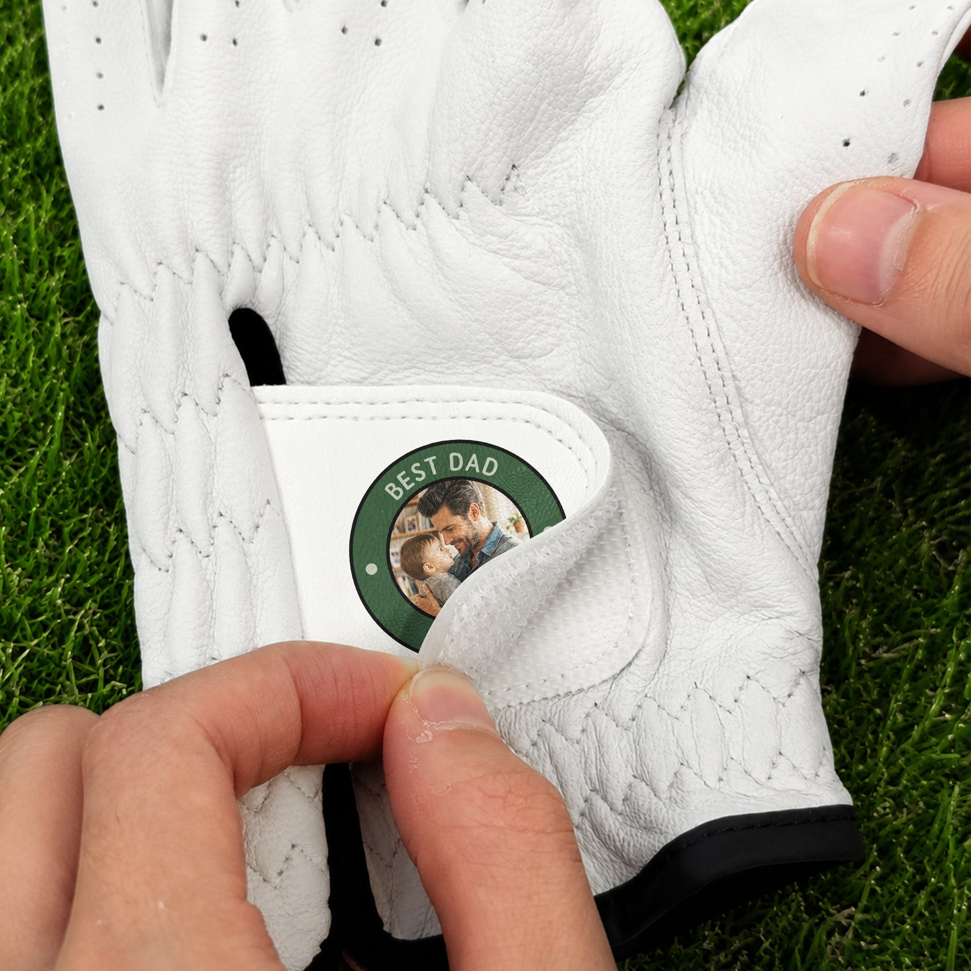 Father's Day Gift, I Love You To The Rough And Back - Personalized Golf Glove - Image 5