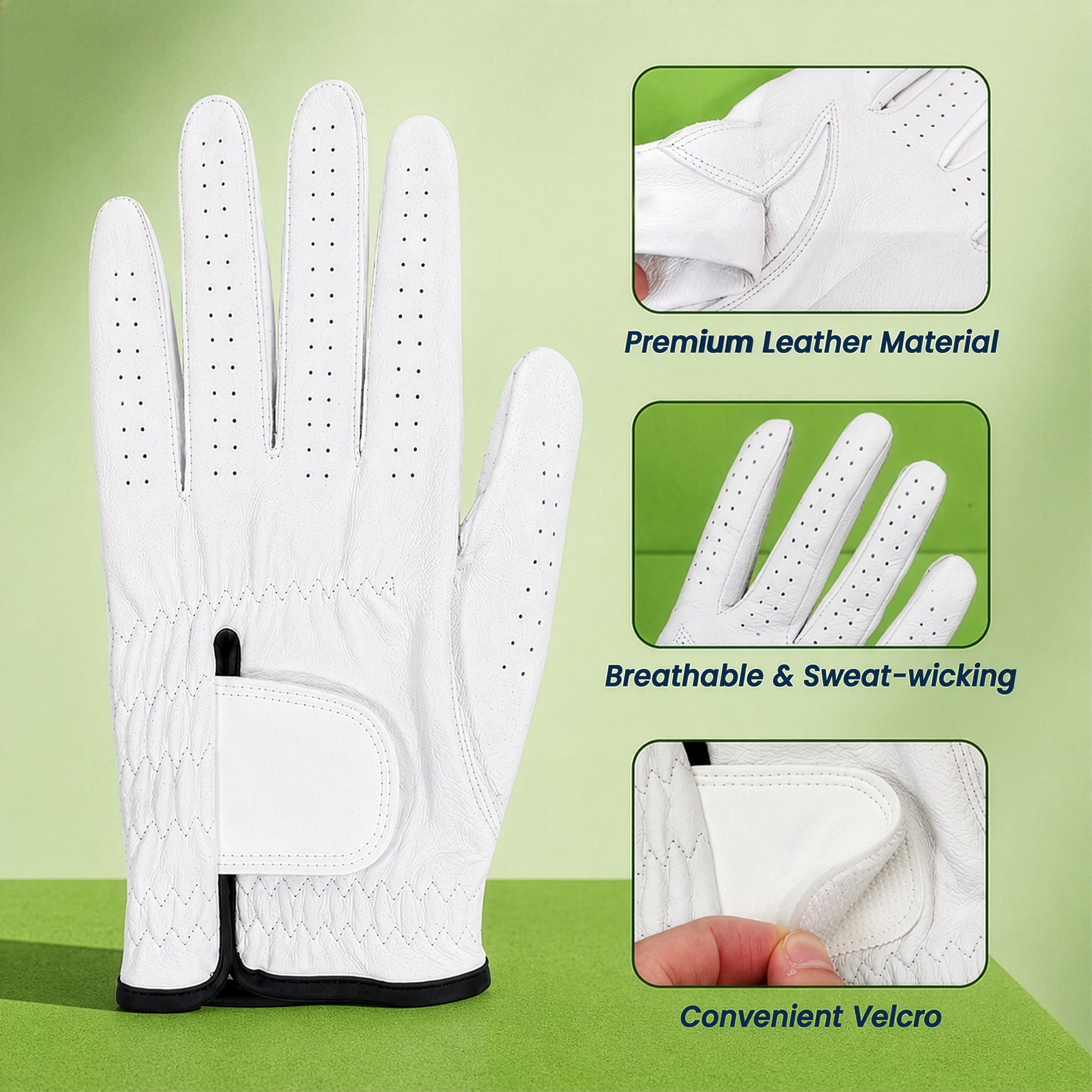Father's Day Gift, I Love You To The Rough And Back - Personalized Golf Glove - Image 6
