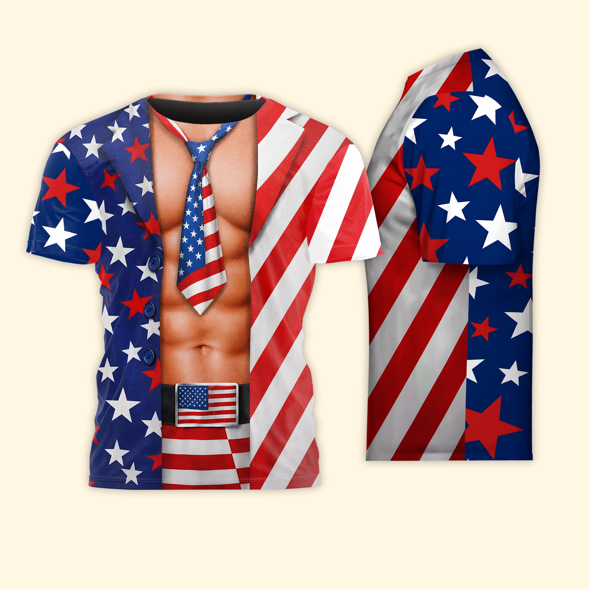 Independence Day Party Shirts Funny 4Th Of July For Men Women, Usa Flag - Personalized Shirt - Image 4