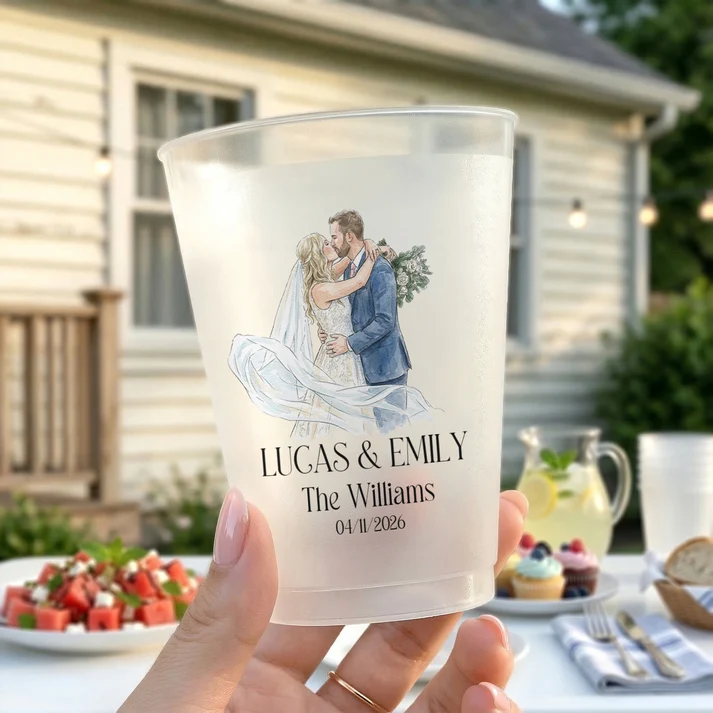 Wedding Decorations & Favors Custom Photo Party Cups - Personalized Cups - Image 2
