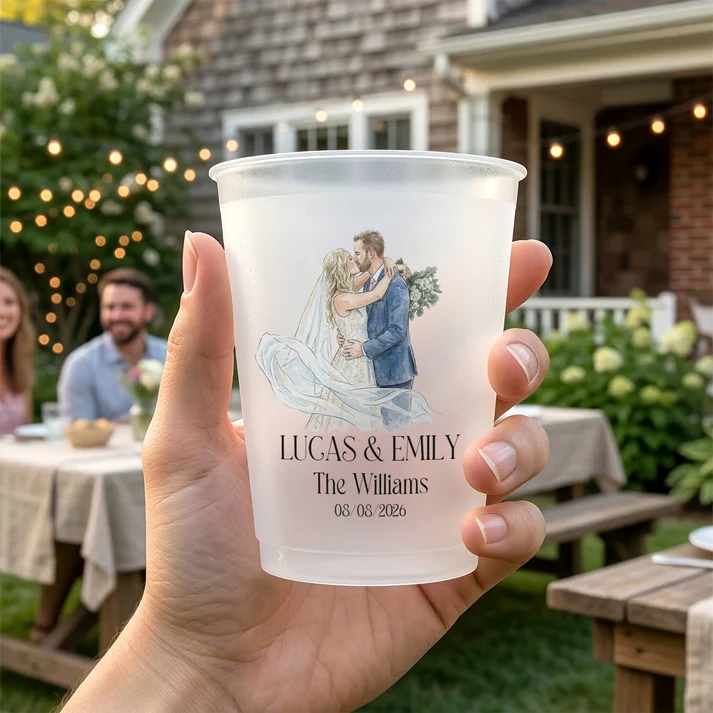 Wedding Decorations & Favors Custom Photo Party Cups - Personalized Cups - Image 3
