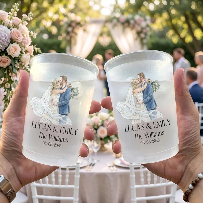 Wedding Decorations & Favors Custom Photo Party Cups - Personalized Cups - Image 4
