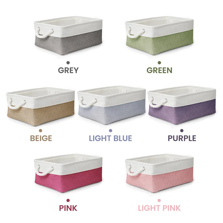 Custom Birth Flower & Name For Her, Wife, Daughter, Sister, Coworker - Personalized Storage Basket - Image 5