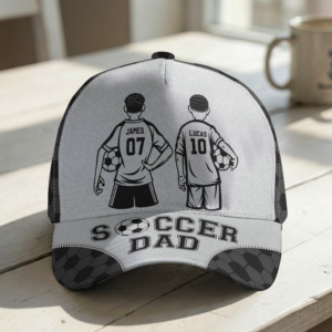 Soccer Dad, Grandpa - Personalized Cap